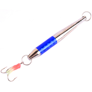 Пилькер Fladen Haken Fjords Silver/Blue Reflection 80 гр